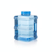 Tea Water Container with Hose Clear Waste Water Container with Brush Square