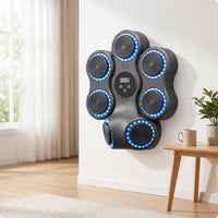 Bluetooth Electronic Boxing Coach Digital Wall-Mounted Boxing Machine Smart Interactive Punching Coach Space-Saving for Beginners