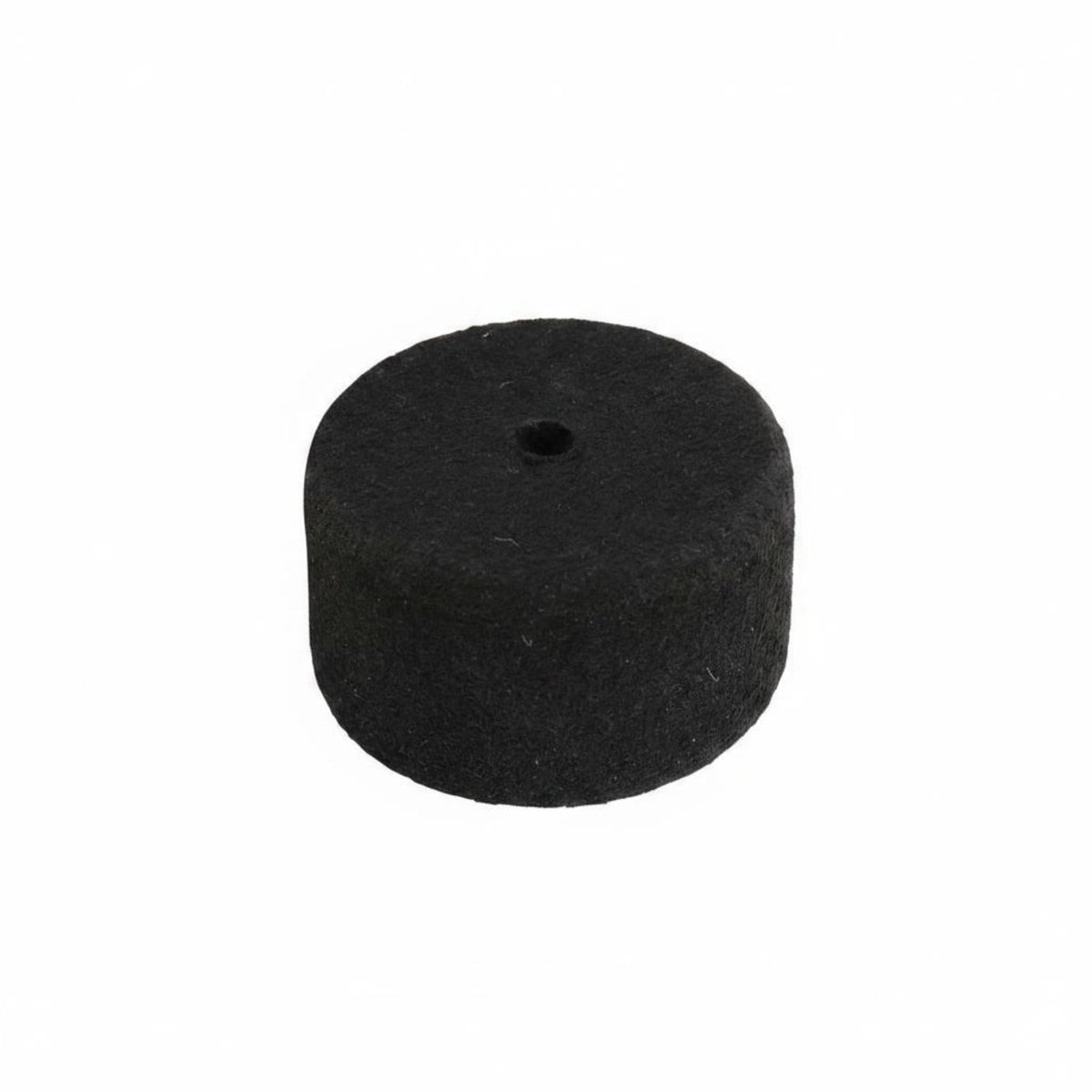 2 Pieces Black Felt Beater Head Long-Lasting Pedal Beater Head Music Accessory for Performance, Practice