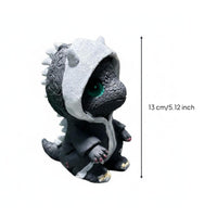 Baby Dragon Figurine Reptile Like Hooded Dragon Figure Detailed Design Whimsical Ornament