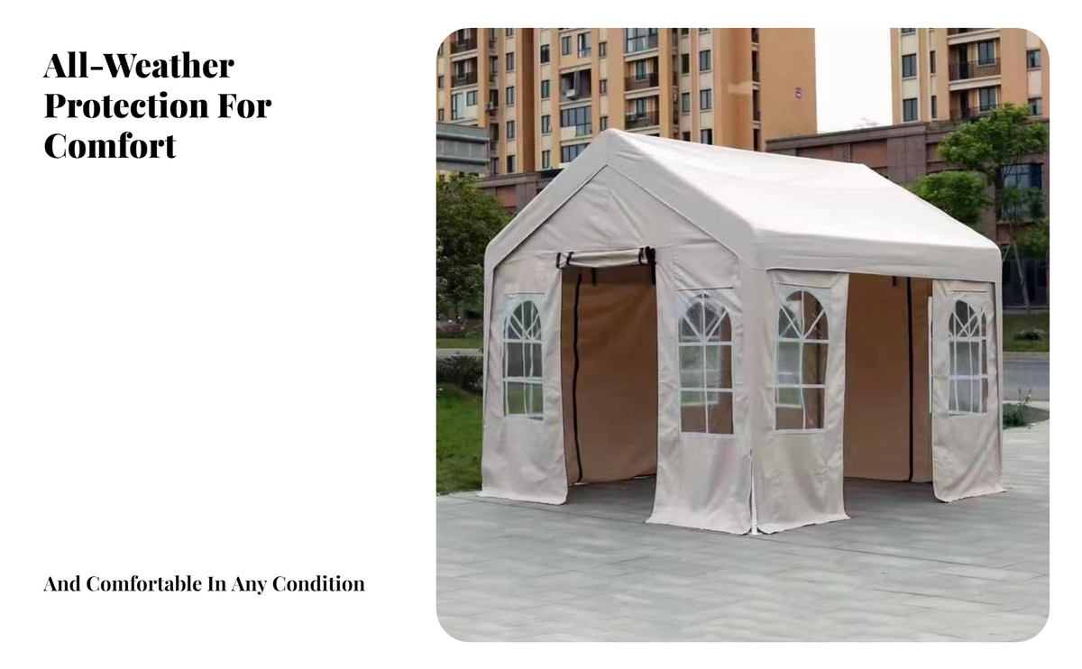 Pop-up gazebo for outdoor events