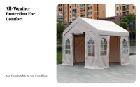 Pop-up gazebo for outdoor events