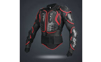 Breathable Motorcycle Protective Gear Jacket Full-Body Armored Riding Jacket Comfortable Stretchable for Daily Commute