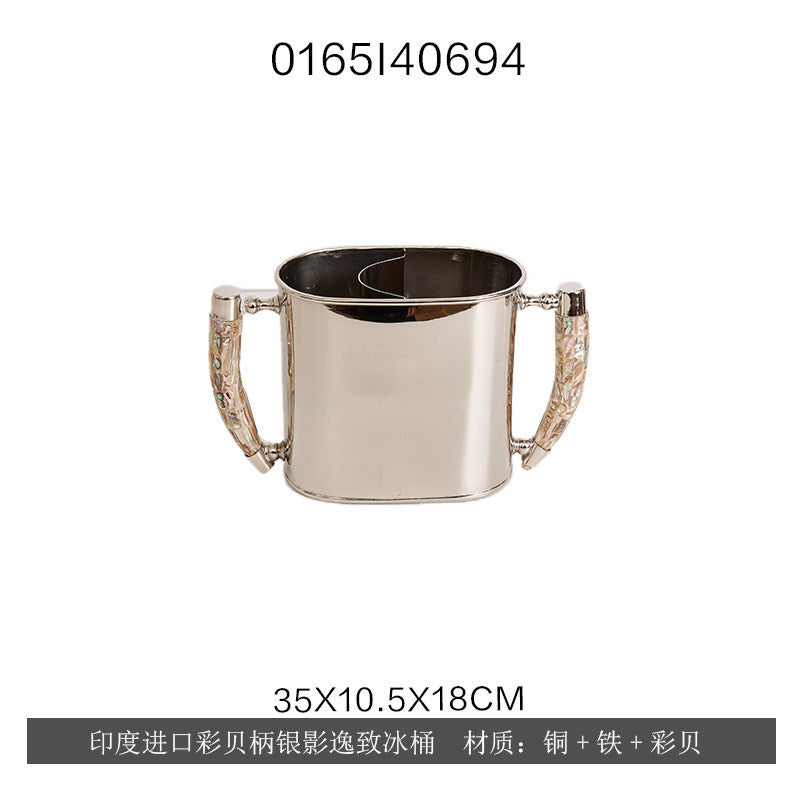Shell Silver / 35x10.5x18cm