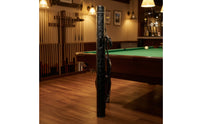 Handmade Pool Cue Case Embossed Pool Cue Case with Shoulder Strap Long-Lasting Portable for Travel