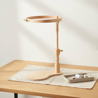 Adjustable Wood Embroidery Frame Sturdy Craft Tool for Beginners