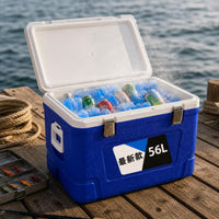 Insulated Cooler Box for Commercial Food, Fishing, Medicine, and Outdoor Use with Ice Packs