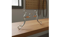 Stainless Steel Western Horse Bit Hand Polished Copper Barrel Horse Bit More Advanced Control Equestrian Gear