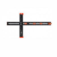 Positioning Ruler Sliding Blocks Drilling Positioning Ruler Locking Knob