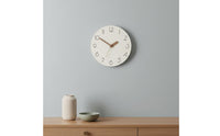 Silent Quartz Wall Clock Non-Ticking Modern Minimalist Clock Easy to Read