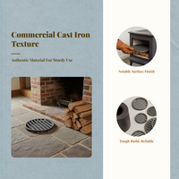 Cast Iron Stove Grate, Even Heat, For Home Cook