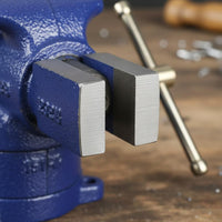 Rotating Clamp-on Bench Vise Anti-Slip Grip Hand Tool Steel Gripping Surfaces