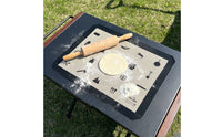 Heat Resistant Stove Mat Anti-Slip Foldable Food Tray Waterproof for Barbecue