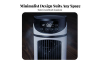 Desktop Misting Fan Multifunctional Quadruple-Function USB Water Cooling Fan Quiet USB Desk Air Chiller for Students, Office Workers, Dorm Room