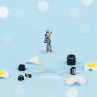 1:64 Photographer Figurine Three-Dimensional Color Printed 1:64 Miniature