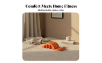 Ergonomic Design Pilates Spine or Multi-Purpose Pilates Arc Barrel Multifunctional Support Stretcher Lightweight for Mind-Body Enthusiasts, Office Workers, Beginners, Home, Gym, Floor Exercise
