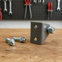 Double Hole Shock Mount Weldable Damping Mounting Bracket Screw-on Vehicle Part for DIY Enthusiasts