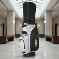 Lightweight Golf Bag with Club Holder Multi-Pocket Portable Golf Carrier Bag Wear-Resistant Sports Gear for Travel