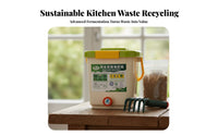 Bokashi Fermentation Container Odorless Natural Soil Enhancer Generator Kitchen Food Waste Composter Airtight Closure Kitchen