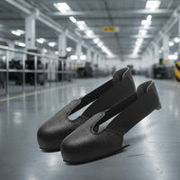 Reinforced Toe Shoe Cover Bovine Leather Leather Toe Cap Lightweight Personal Guarding Equipment for Workers, Workshop, Construction Site