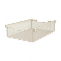Hanging Wardrobe Basket Clamp Hooks Mesh Storage Tray Tooleffortless