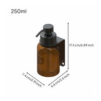 Wall Mounted Soap Dispenser Refillable Manual Pump Dispenser Waterproof
