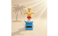 Solar Bobblehead Car Decor Bobble Head Surfing Boy Bobblehead for Desk
