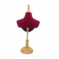Necklace Display Bust Pinnable Half Body Mannequin Display Long-Lasting