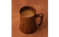 Tree Stump Mug Wide Opening Drinkware Large Capacity