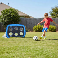 Multi-Functional Soccer Target Goal Versatile Athletic Gear Easy Storage Outdoor Toy for Park
