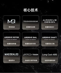 24/26新款达瓦塞尔特SW纺车轮CERTATE SW海水远投轮赛尔特路亚轮