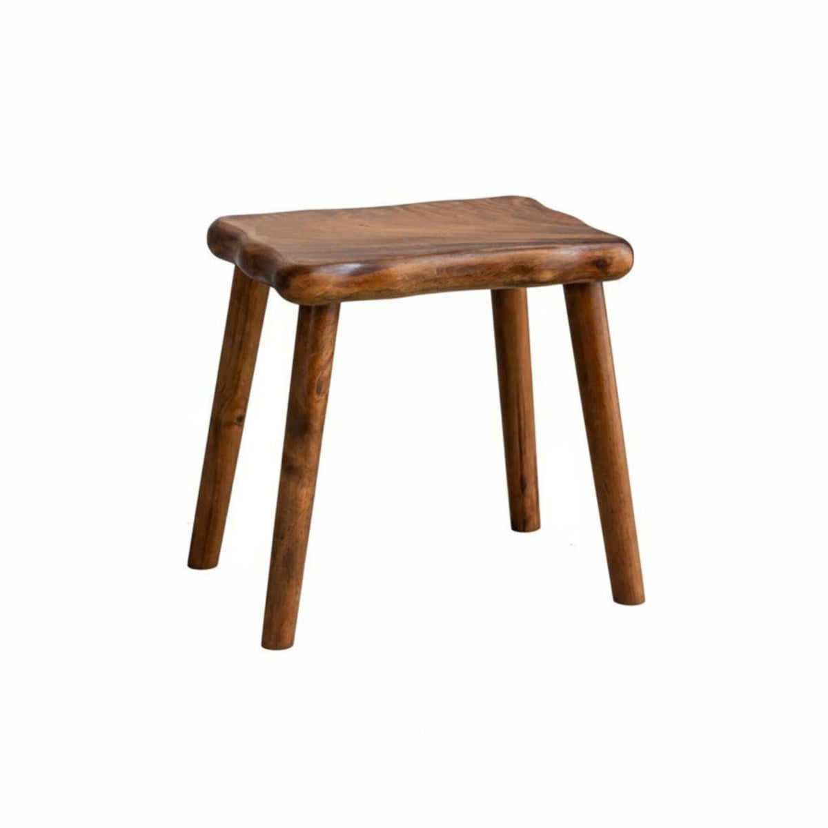 Rectangular Mortise and Tenon Stool Multi-Purpose Low Bench space-saving Size