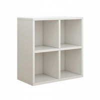 Wood Grain Finish complimentarystanding Cube Organizer Space-Saving Multi-Compartment bookshelf Sturdy Construction Storage Cabinet adaptable Use for Apartment Dwellers, homeowners, Small areas, Study Room, Home Office, Entryway