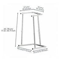 Stainless Steel Grain Bag Holder Heavy Duty Adjustable Sack Filling Frame
