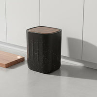 Touchless Trash Can Quiet Close Sensor Trash Can Water-Resistant for Bathroom