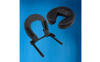 Ergonomic Design Massage Bed Headrest Water-Proof Adjustable Massage Face Cradle Easy to Clean Adjustable Headrest Pillow Lightweight for Salon Professionals, Estheticians, Spa, Medical Facility