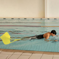 Long-Lasting Swim Parachute with Belt Lightweight Resistance Parachute Reinforced Gear Marine-Grade for Pool