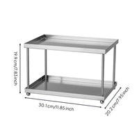 Countertop Storage Rack Rust-Resistant Organizer Shelf Sturdy for Coffee Lovers