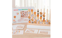 Educational Wooden Creature Stacker Fine Movement Skills Circular Piece Stacking Toy Safe Materials Counting Game for Toddlers