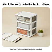 Mobile Under-Desk Shelf Space-Saving Storage Rack Multi-Purpose for Study Room