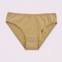 Underwear Women Panties with Breathable Material for All Season Comfort, Ladies Knickers with Mid Rise Waist, Solid Color Gym