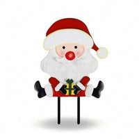 Christmas Yard Stake Festive Christmas Lawn Stake Waterproof for Garden