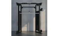 Lat Pulldown Bar Stainless Steel Cable Machine Bar with Clip Swiveling Pulley Handle with Swivel for Athletes