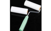 Even Finish Sponge Paint Roller Easy Cleanup Foam Roller Brush Run-Resistant-Resistant Wall Painting Supplies Kit Ergonomic Handle for DIYers, Home Renovation, Craft Projects