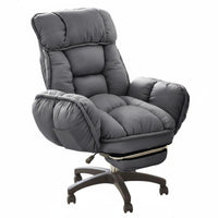 Reclining Gaming Chair with Footrest Reclinable Office Furniture 360-Degree Rotate Head and Lumbar Assistance for Players