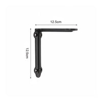 Cast Iron Shelf Bracket Vintage Design Iron Shelf Support for Plant Display