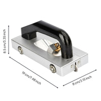 PVC Floor Groover Guide Wheel Vinyl Flooring Grooving knives Double Guide Wheels Floor Seam Cutter for Contractors, Construction Site