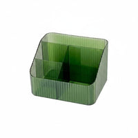 Multi-Compartment Clear organizer Tiered Compartments Cosmetic Organizer for Vanity