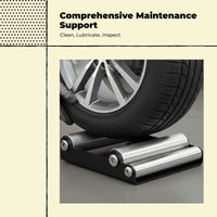 Motorcycle Tire Stand, 360° Rotating Maintenance Tool, Universal Wheel Cleaning Holder, Steel Construction