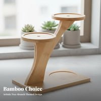 Multi-Level Succulent Rack Staggered Levels Multi-Tier Tabletop Stand for Desk